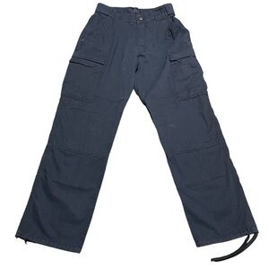 5.11 Tactical Series Men’s Navy M 31.5-35 Reg Inseam Ripstop TDU Pant in EUC